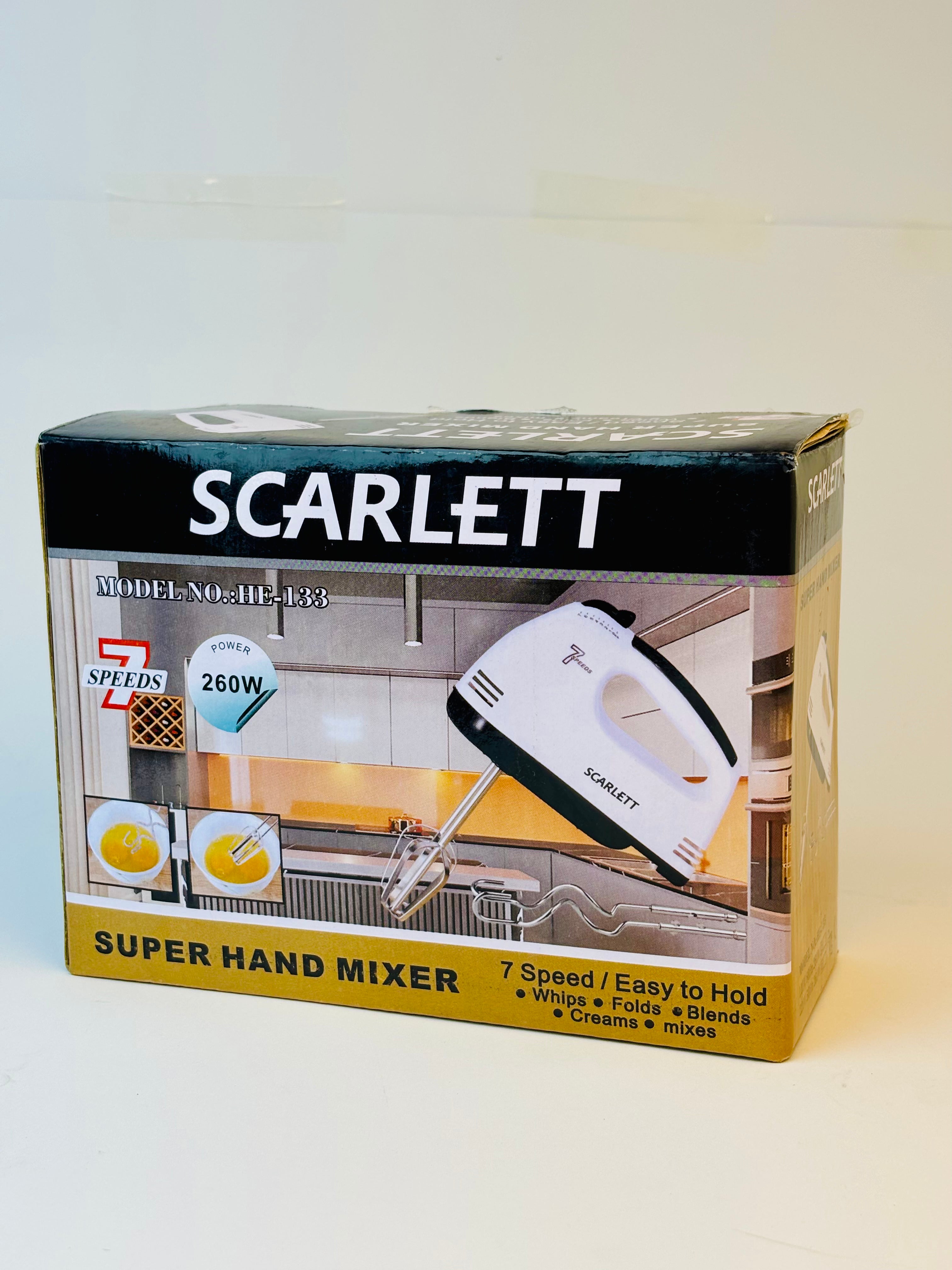 Scarlett hand mixer