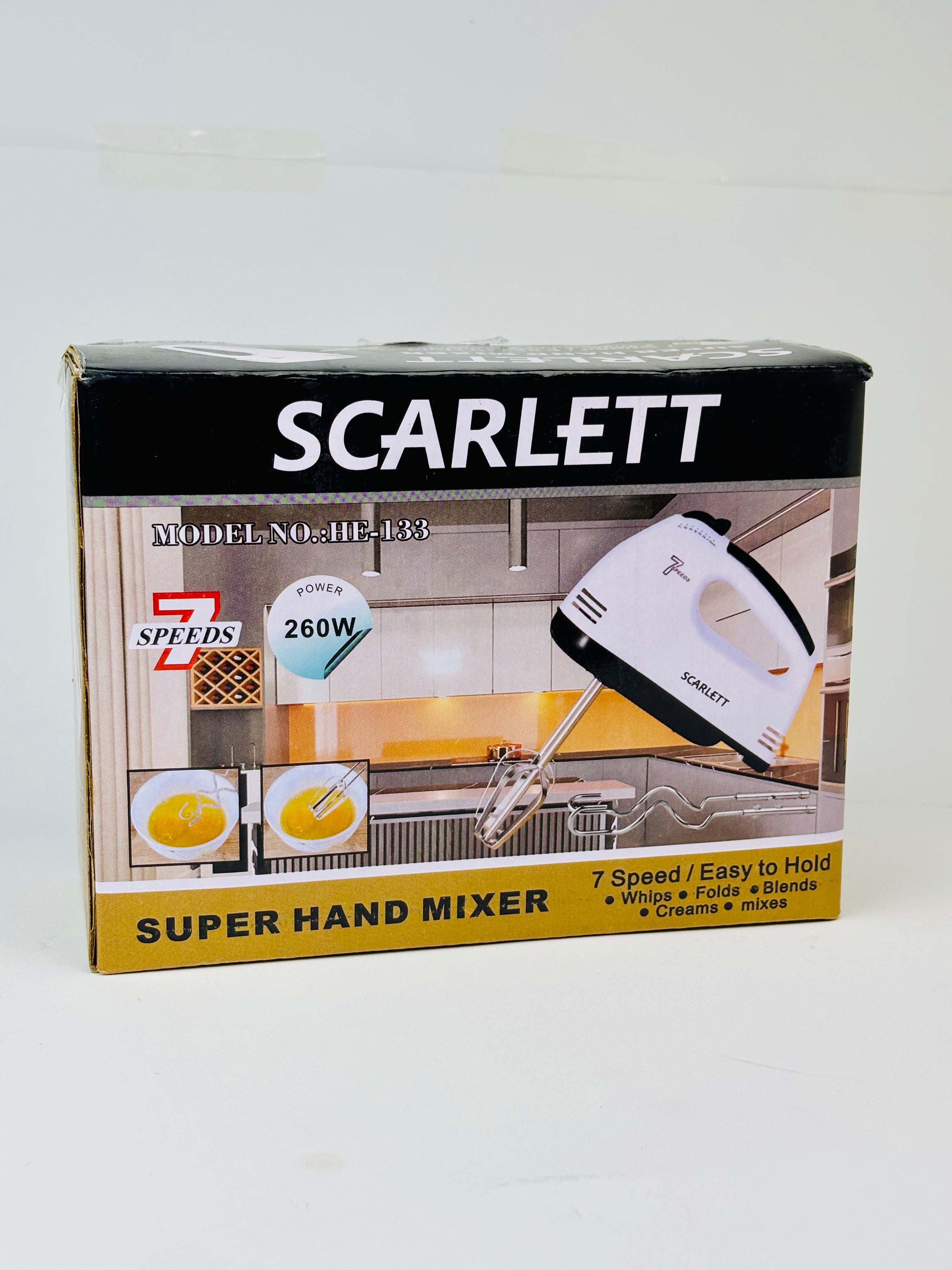 Scarlett hand mixer