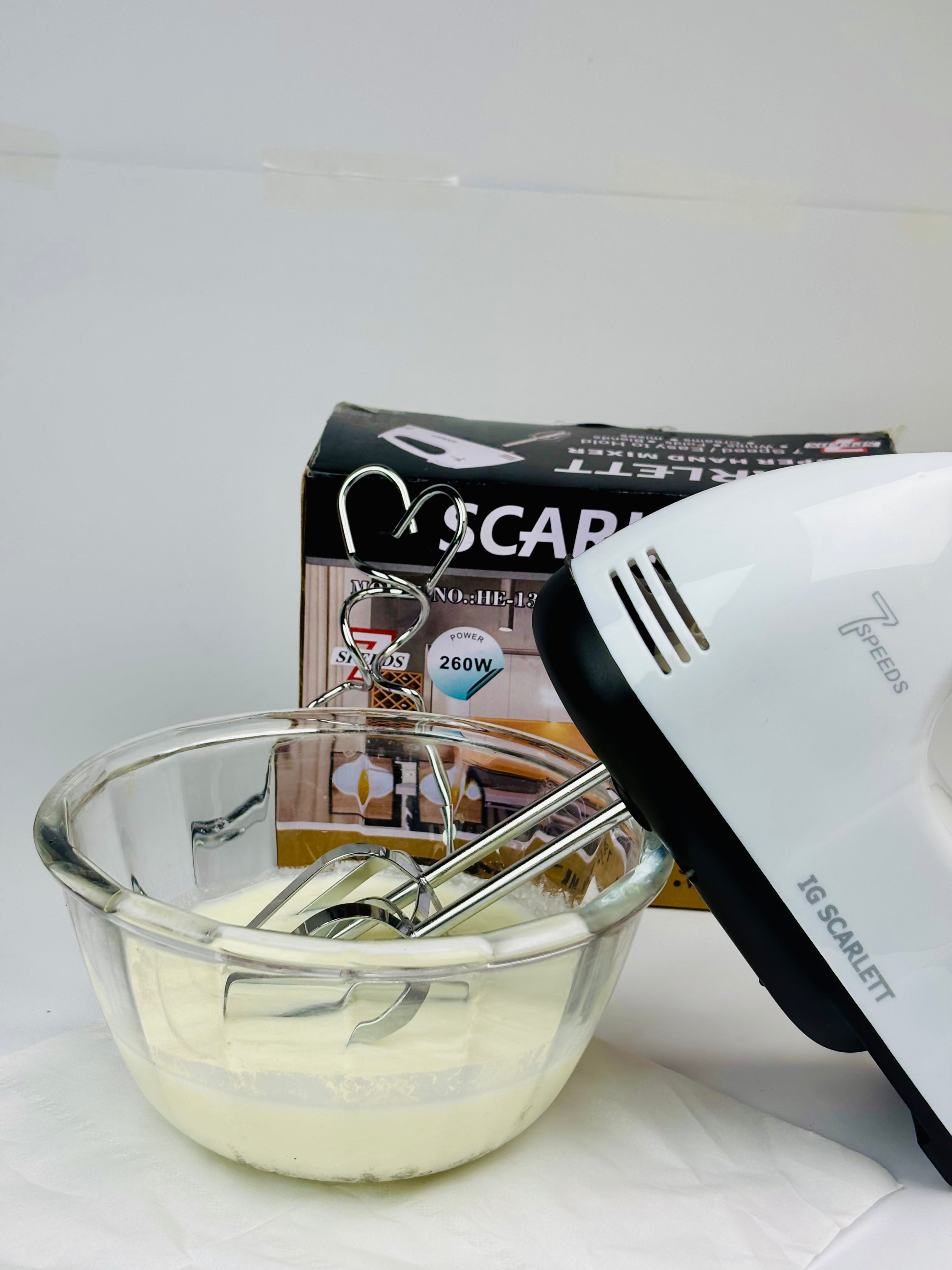 Scarlett hand mixer