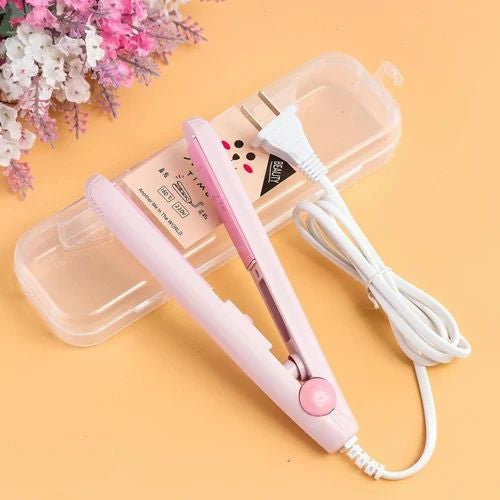 Mini hair straightener