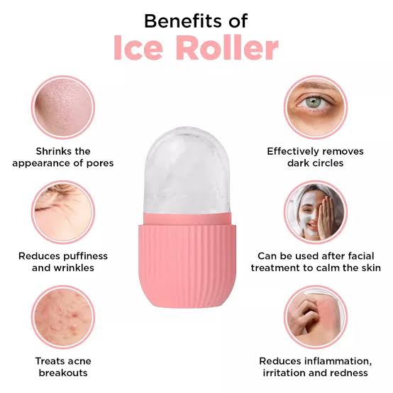Facial ice roller