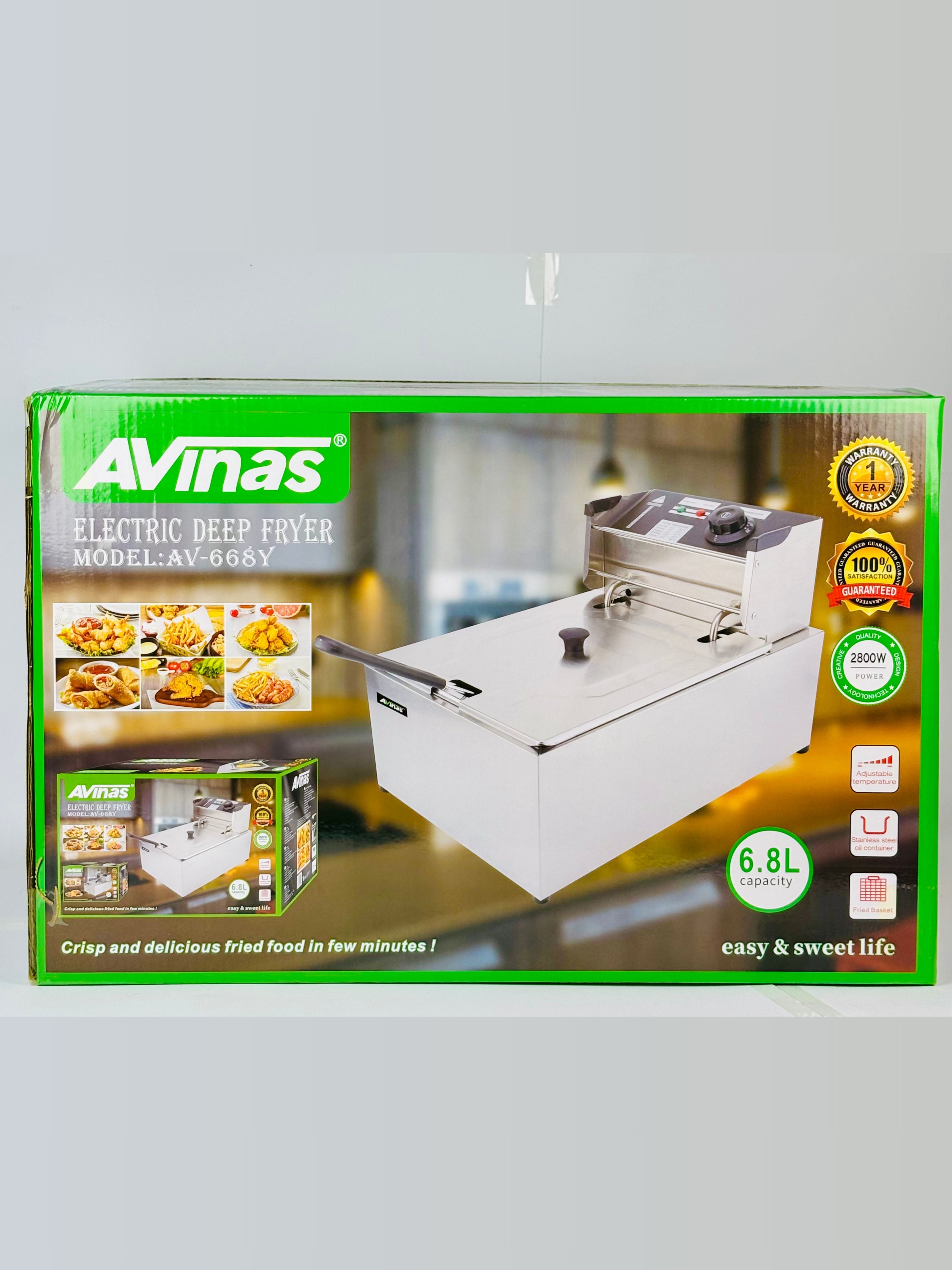 Avinas Electric deep fryer