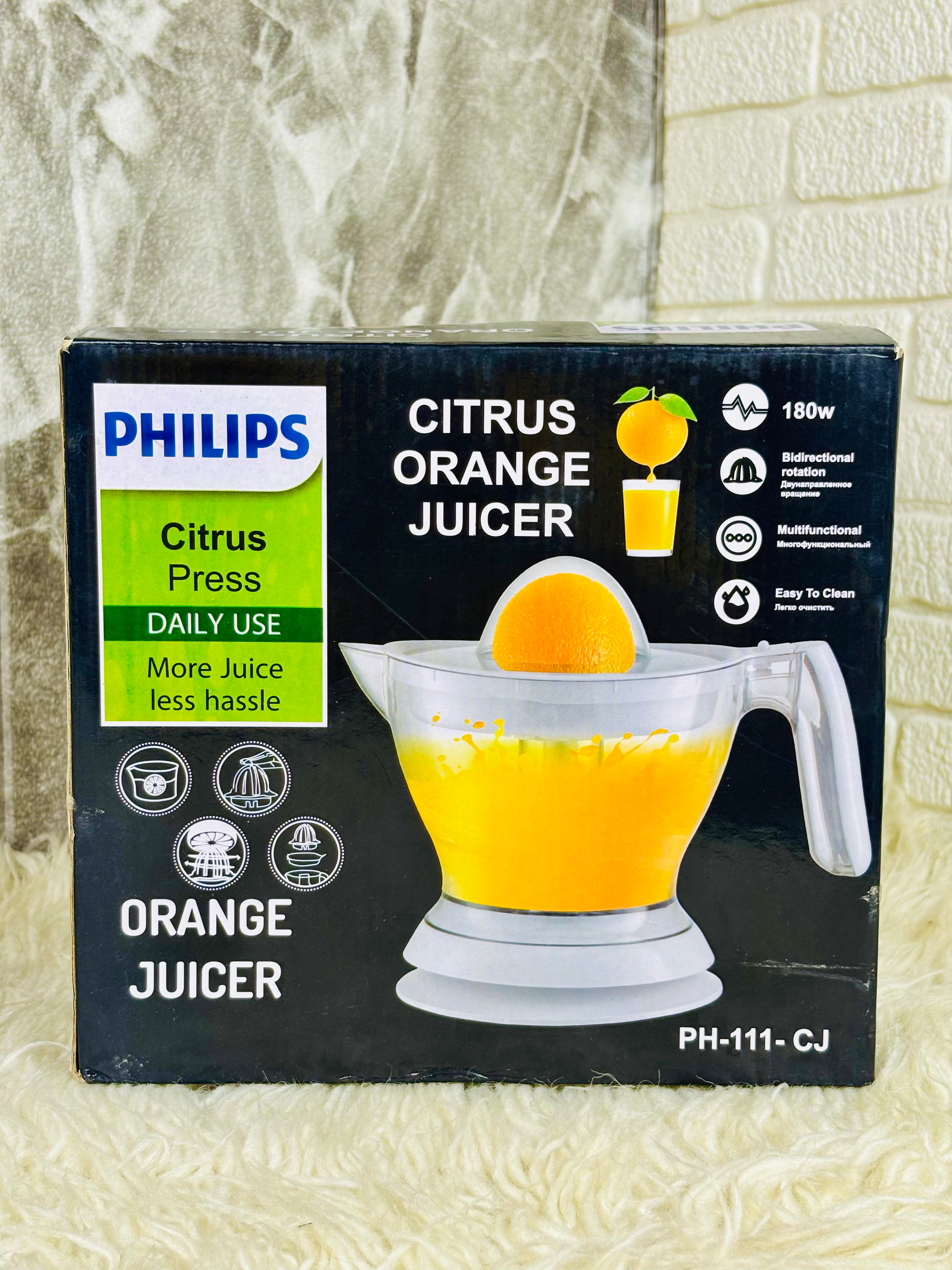 Philips name citrus orange juicer