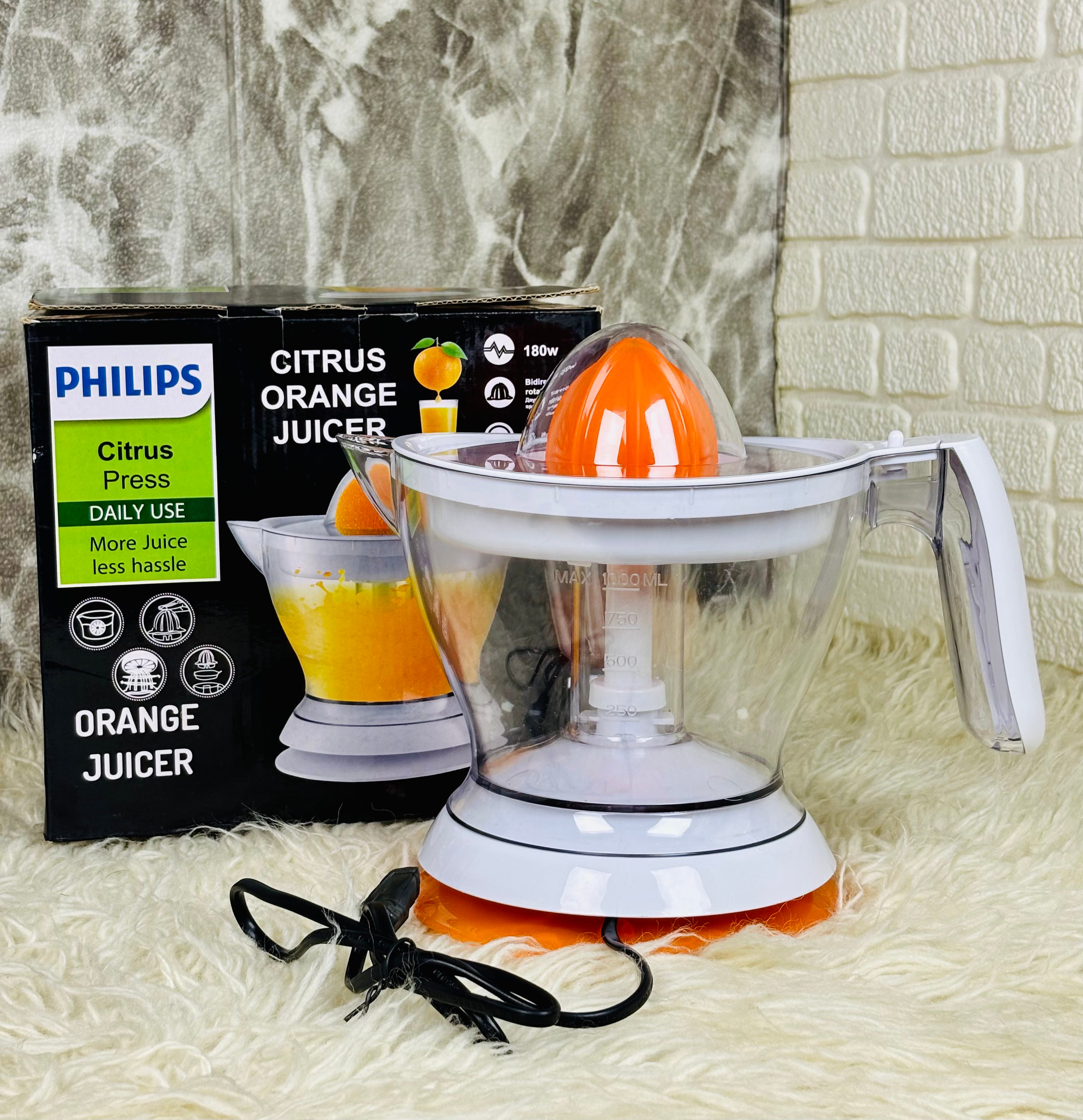 Philips name citrus orange juicer